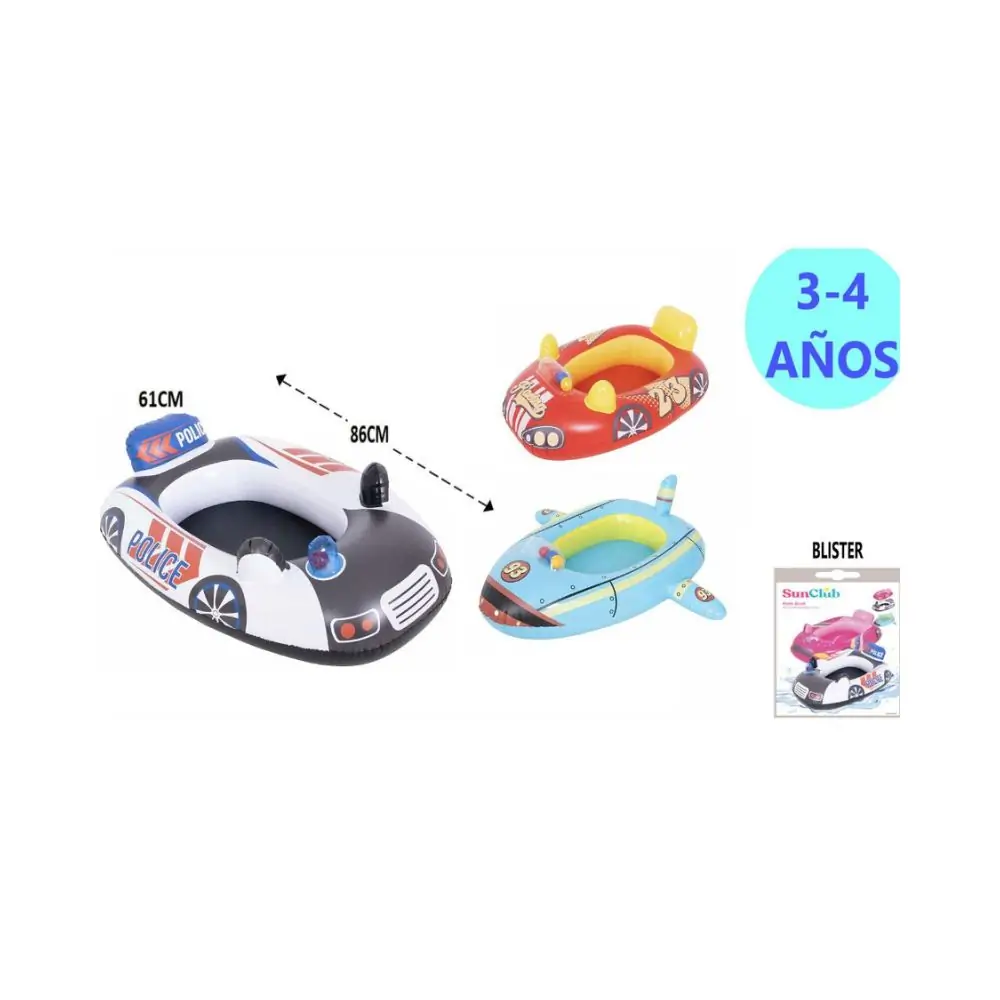 Barca inflable infantil 86 cm barquita niños